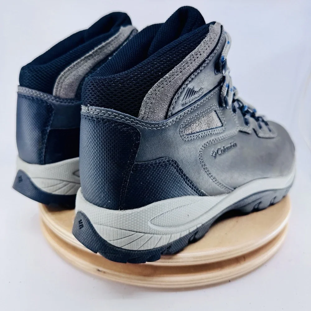 Columbia Newton Ridge Waterproof Hiking Boots Shoes Women's 11 Gray Trail